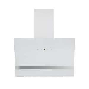 Weiße Respekta Kopffreihaube CH24060WAM mit Touch Control und LED-Beleuchtung, Energieeffizienzklasse A.