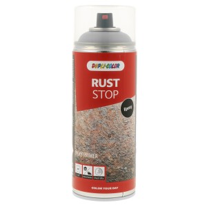 Dupli-Color Epoxy Primer Rust Stop Grau 400ml Dose für Lackreparatur und Korrosionsschutz.