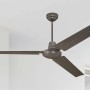 Westinghouse Deckenventilator Industrial, 142 cm, Espresso-braun, mit Wandschalter.