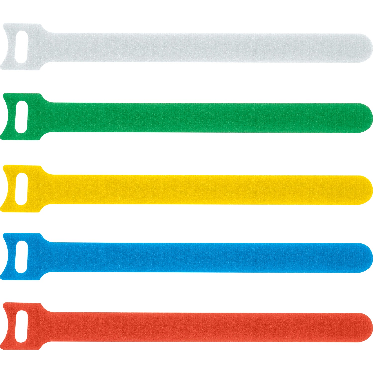 Klettband 200 mm x 16 mm Farbig 5 Stück