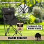 BigDean Luxus Campingstuhl Faltbar Extra Groß 150 KG Belastbar Stabil Und Bequem_6