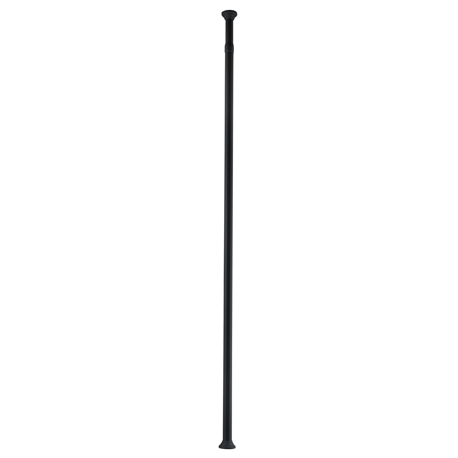 Kleine Wolke Teleskop-Federstange Ø 25 mm Länge 145 cm - 250 cm Schwarz