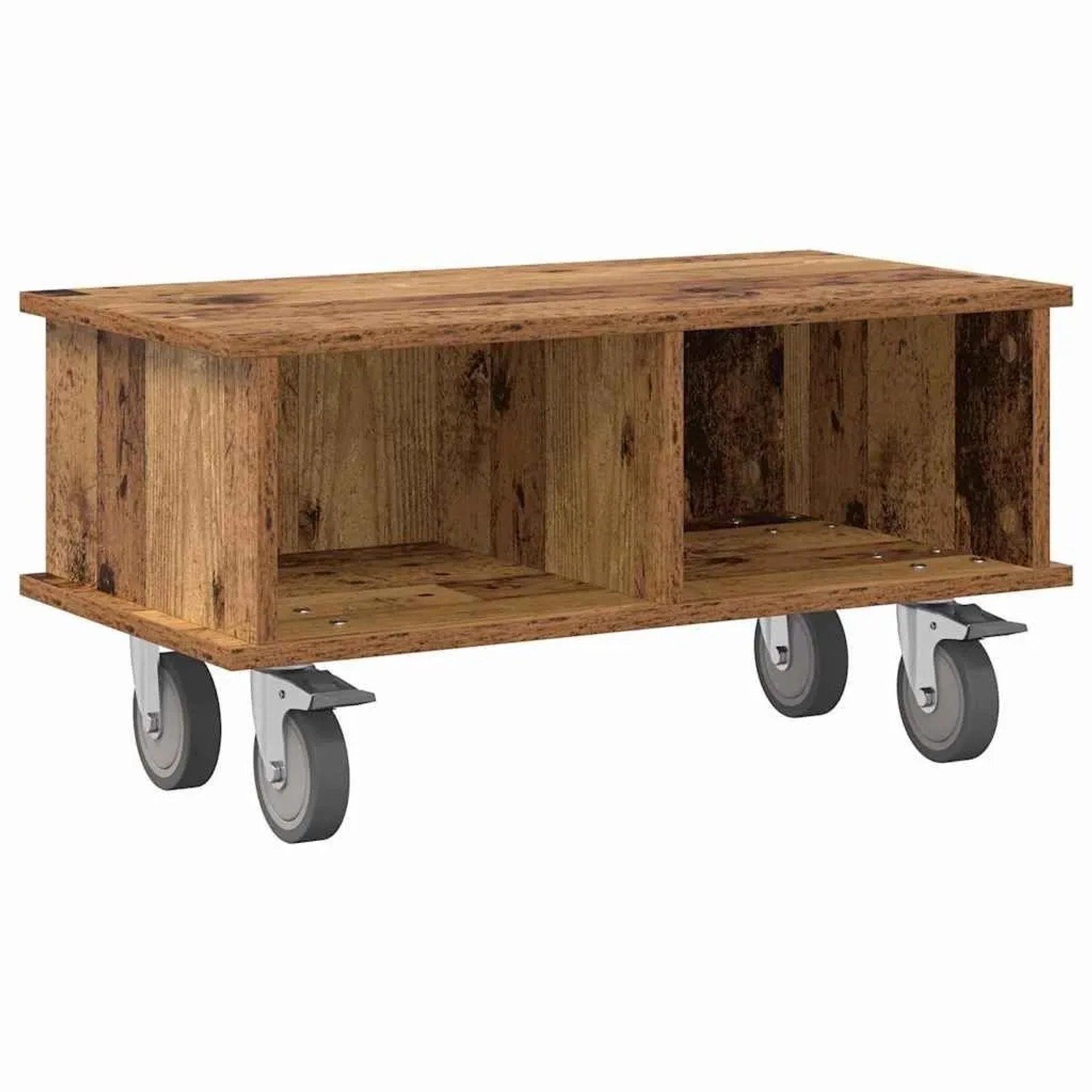 vidaXL TV-Ständer Altholz 68,5 x 35 x 35 cm Holzwerkstoff 891046