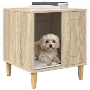 vidaXL Hundehütte Sonoma 44 x 42 x 49 cm Holzwerkstoff 8000700