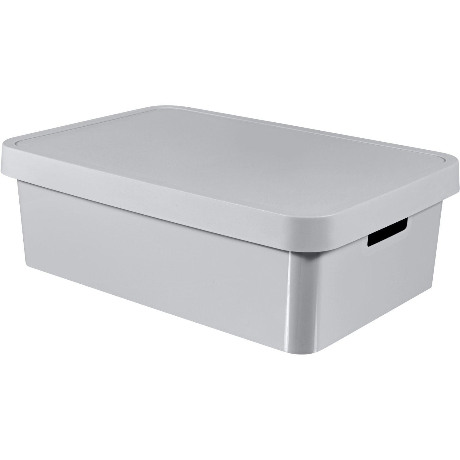 Curver 3er Set Infinity Box mit Deckel 30 l Hellgrau günstig online kaufen