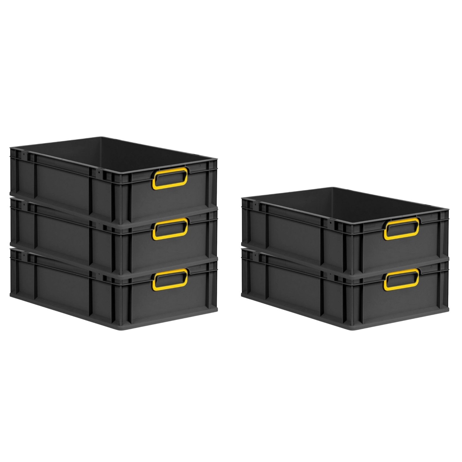 PROREGAL SuperSparSet 5x Eurobox Nextgen Color HxBxT 17x40x60cm 34 Liter Gr günstig online kaufen