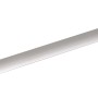 Silbernes Bodenausgleichsprofil aus Aluminium, 1,6x30x900 mm, für Übergänge zwischen Bodenbelägen.
