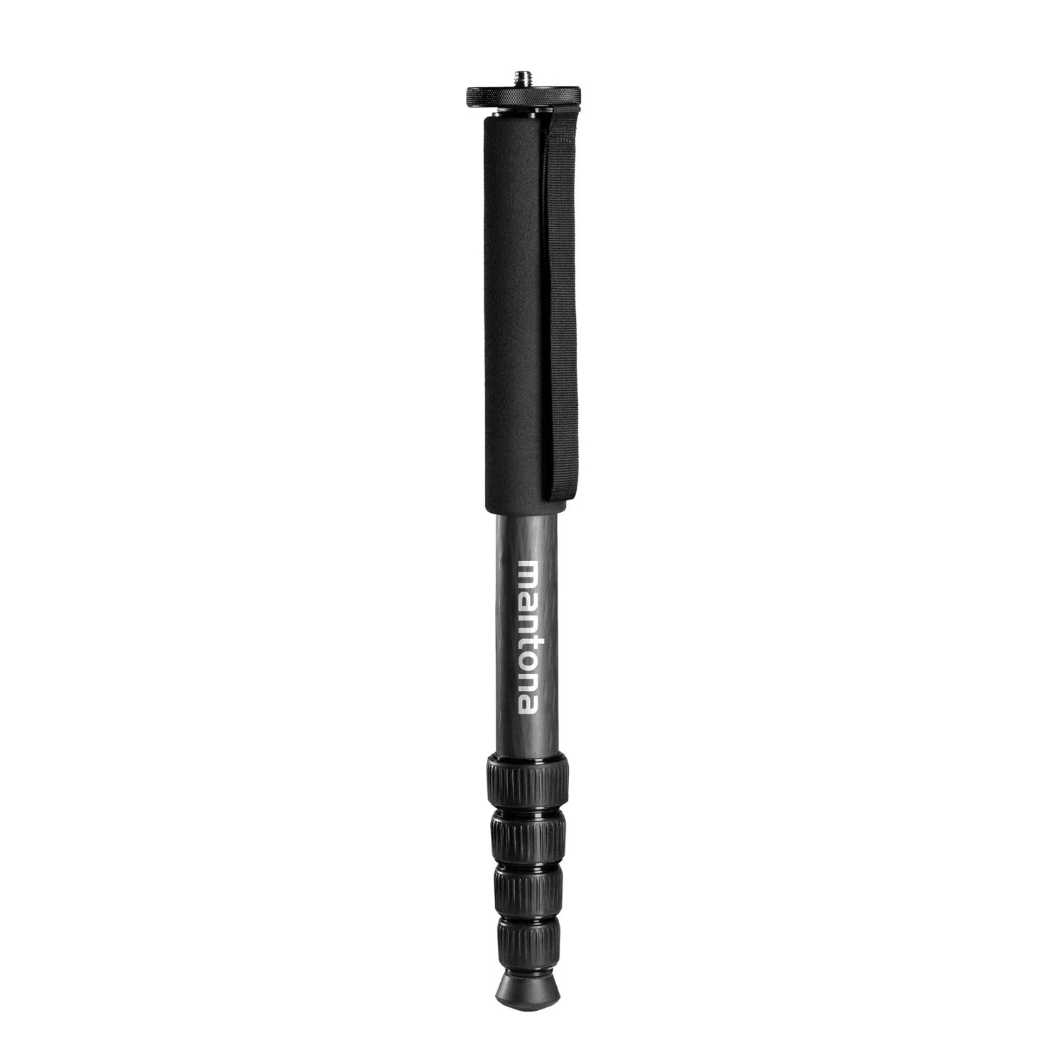 Mantona Pro One 165C Carbon Einbeinstativ 165Cm Stativ Kamera Foto Reisestativ