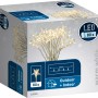 Verpackung einer LED Büschellichterkette mit 80 warmweißen Sternen für Innen und Außen.