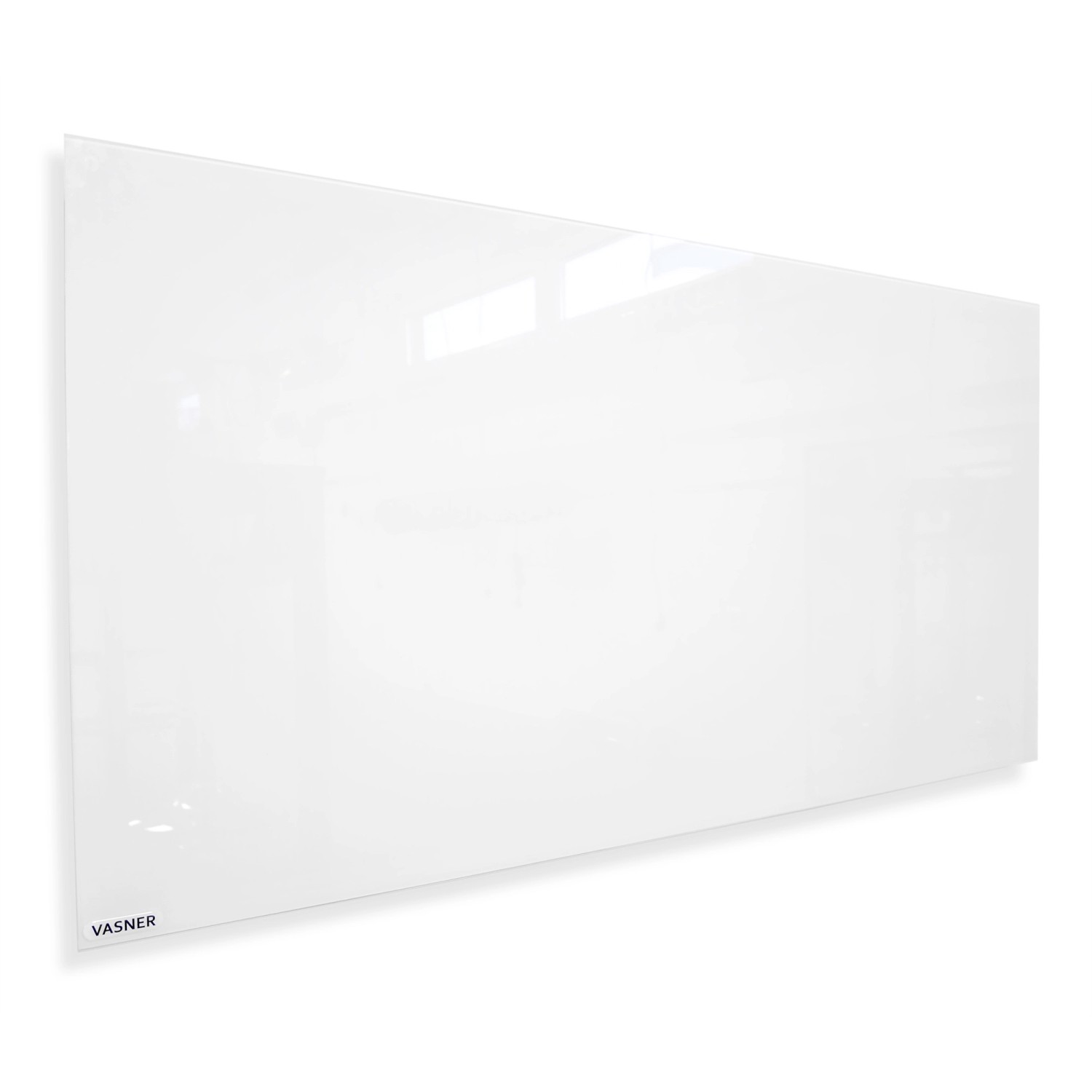 VASNER Zipris GR Glas-Infrarotheizung Glasheizung Infrarot 900 W rahmenlos Weiß