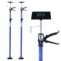 2er Set CCLIFE Deckenstützen, 115-290cm, bis 30kg belastbar, für Montagearbeiten.