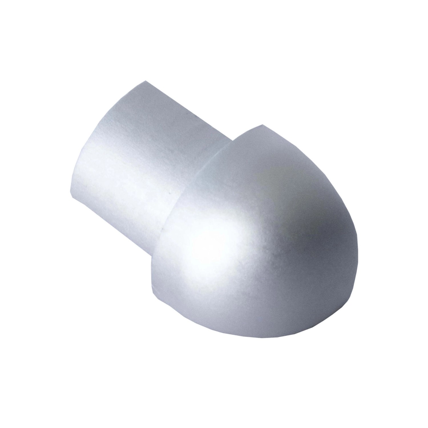 Dalsys Außeneck Fliesenschiene Viertelkreis 8mm Aluminium Silber Matt günstig online kaufen