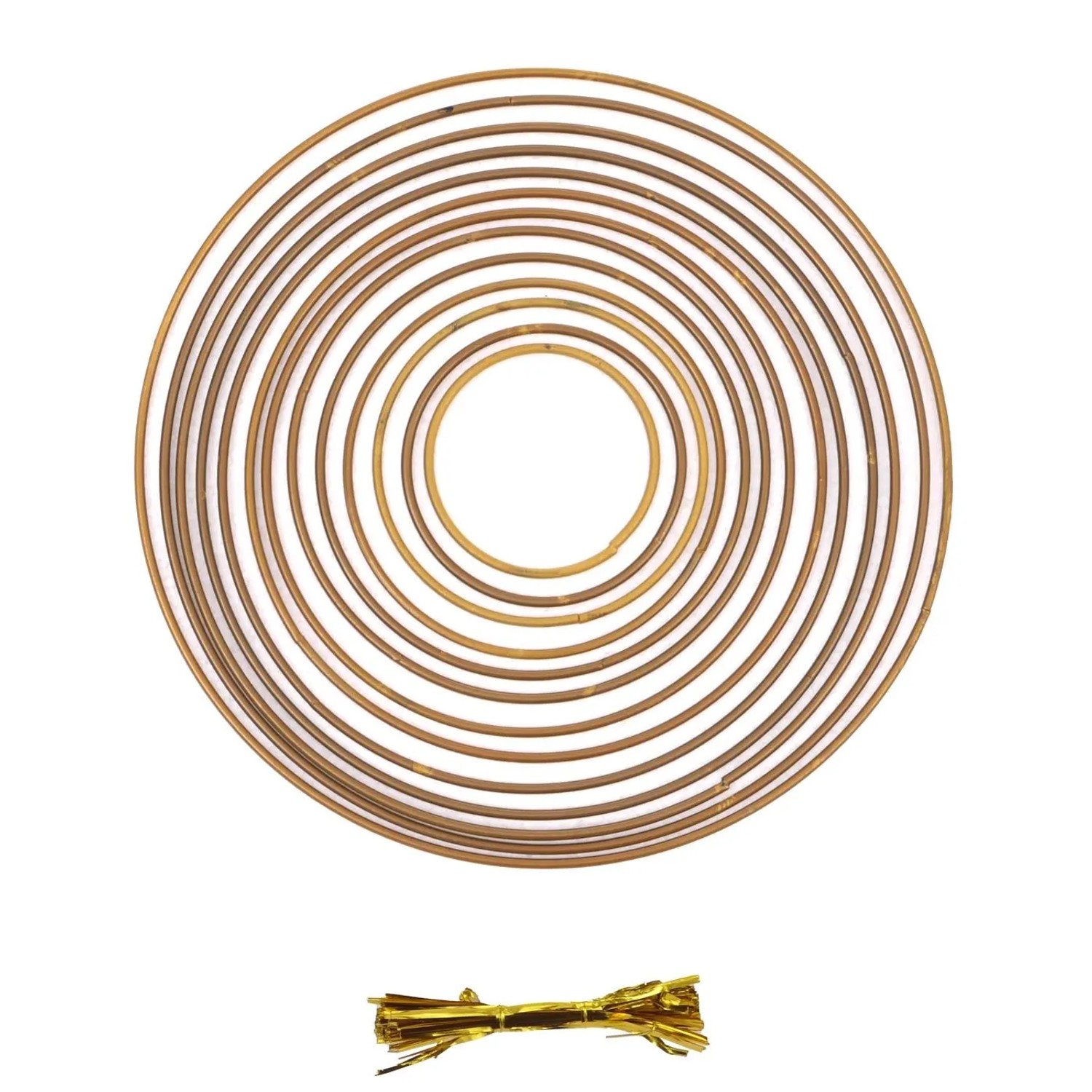 MCW Deko-Baum O91 Metall 115cm Goldfarben_10