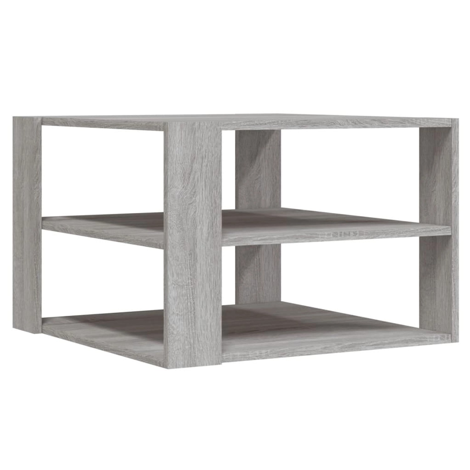 vidaXL Couchtisch Grau Sonoma 59,5x59,5x40 cm Holzwerkstoff günstig online kaufen