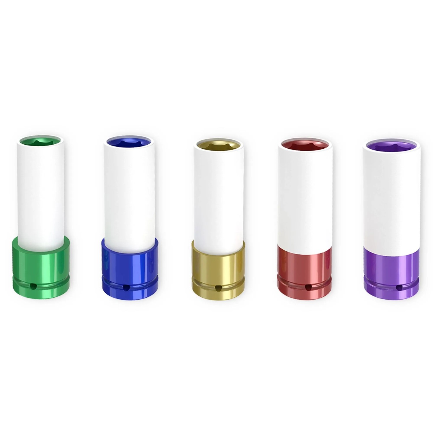 CCLIFE 5 Teiliges 1 2 Zoll Schlagschrauber Nuss Set Bis Standard Radmuttern