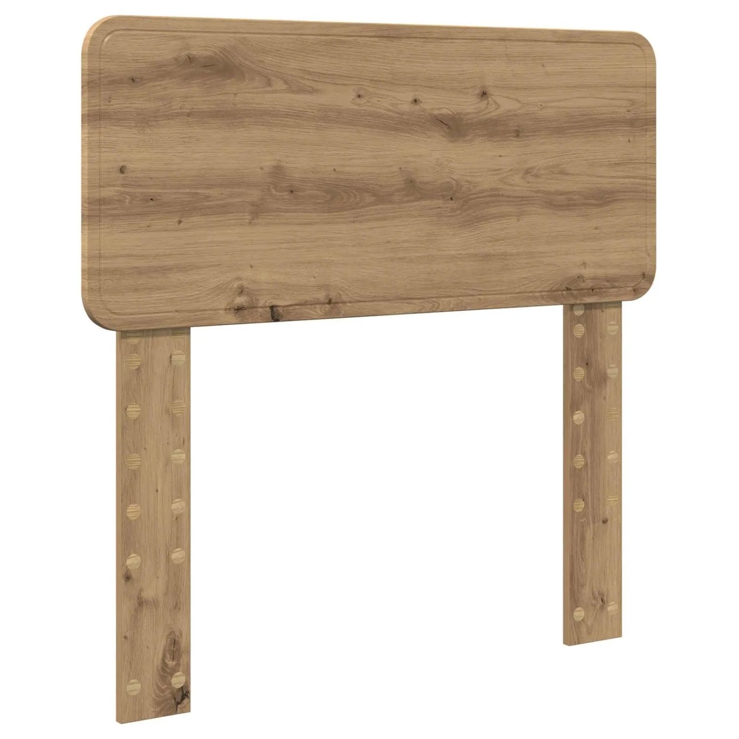 vidaXL Kopfteil mit Kopfteil Artisan-Eiche 75 cm Holzwerkstoff 888615
