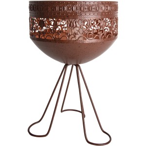 Näve LED-Solarleuchte mit Flammeneffekt, Deko-Leuchte für Garten und Terrasse.