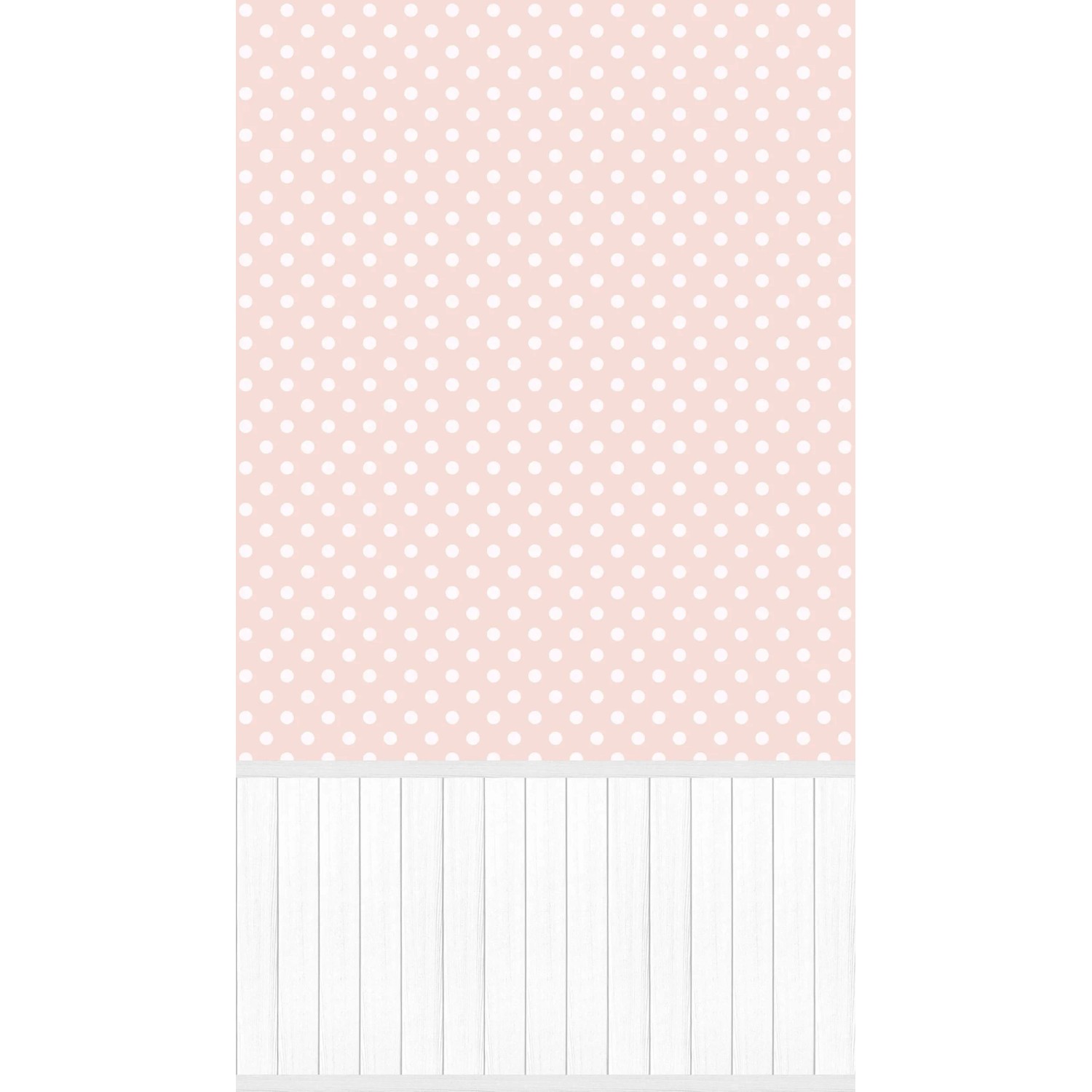Image of PROFHOME 398061-GU Fototapete Kindertapete Rosa Creme Seiden-Grau 1,59 m x 2,8 m