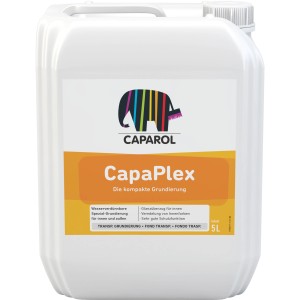 Caparol Capaplex 5l Grundierung im weißen Kanister. Ideal für Porenbeton und Innenfarben.