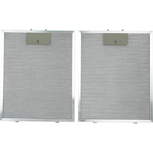 Respekta Metallfettfilter MIZ2009, 2er-Set für Dunstabzugshauben.