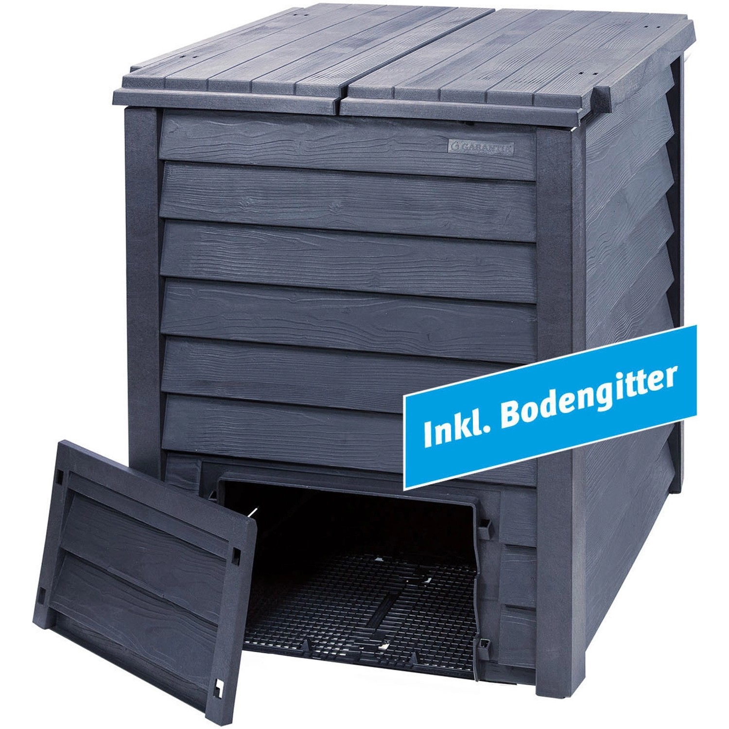 Garantia Thermo-Wood Komposter 600 l mit Bodengitter günstig online kaufen