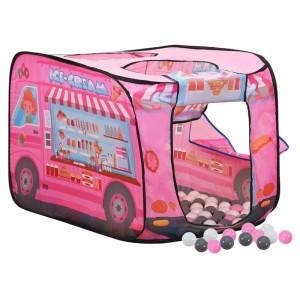 vidaXL Kinder-Spielzelt mit 250 Bällen Rosa 70x112x70 cm 3107753