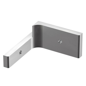 GS Terrassen T-Verbinder Aluecofix rechts, Aluminiumverbinder für Terrassendielen-Unterkonstruktion.