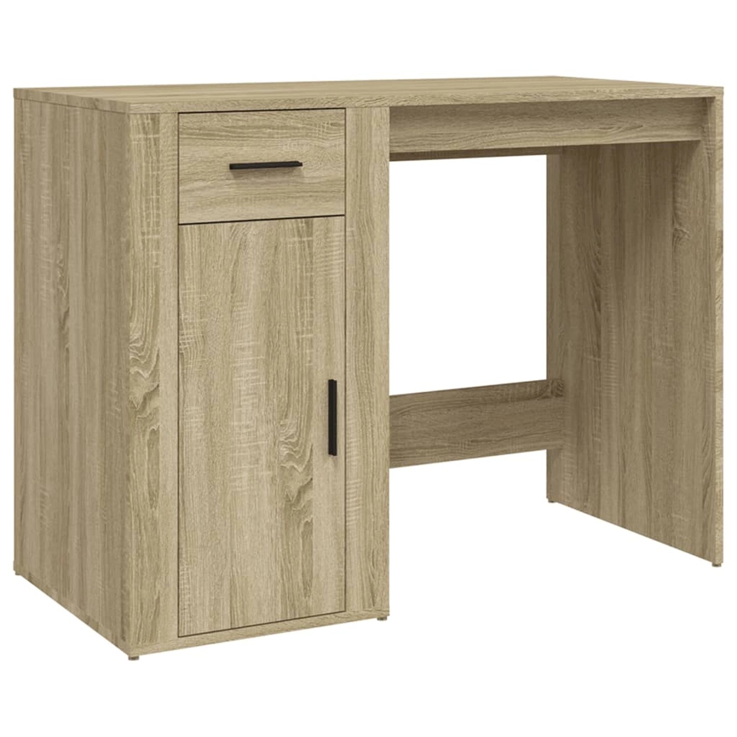 vidaXL Schreibtisch Sonoma-Eiche 100x49x75 cm Holzwerkstoff 816787 günstig online kaufen
