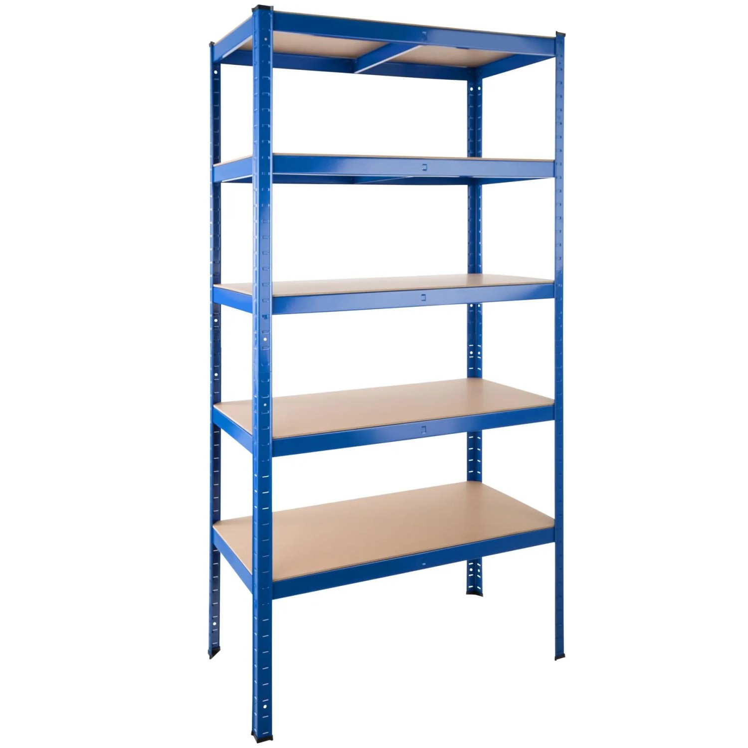 Tectake Schwerlastregal  Mit 5 Böden 1325 kg  90 50 x 45 50 x 180 50 cm Blau