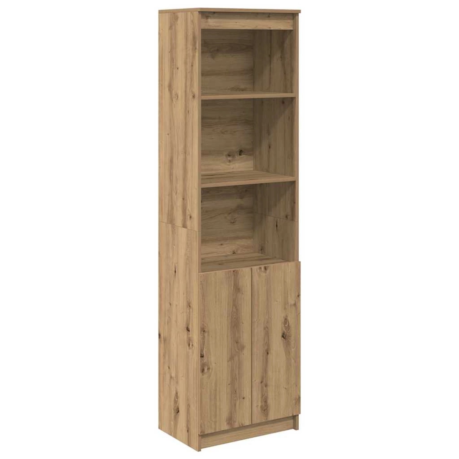 vidaXL Highboard Artisan-Eiche 50x35x180 cm Holzwerkstoff 3328470 günstig online kaufen