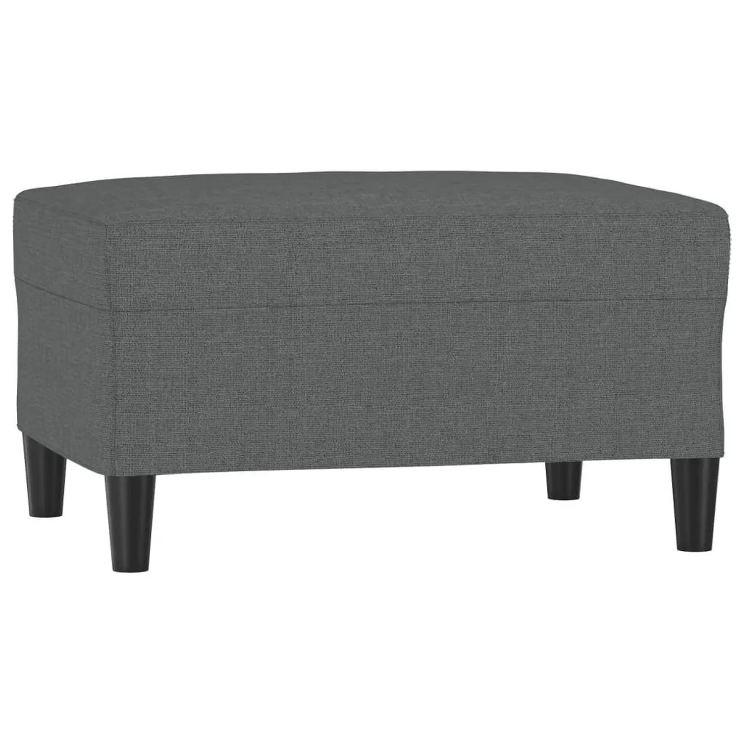 vidaXL Fußhocker Dunkelgrau 70x55x41 cm Stoff 349304
