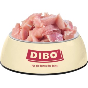 Dibo Barf Kaninchen 1kg in Futternapf: Frostfutter für Hunde & Katzen, ideal für sensible Tiere.