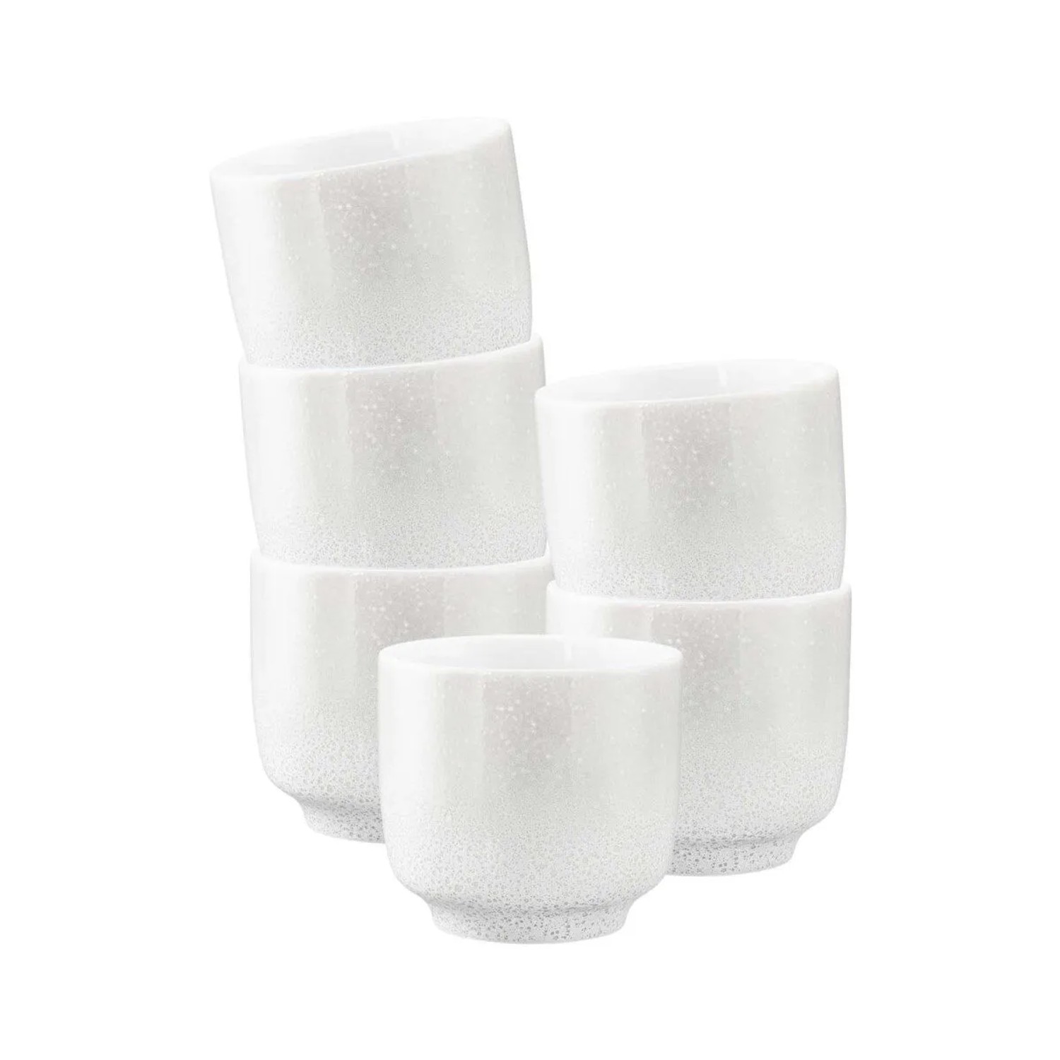 Seltmann Weiden Sento Home Cappuccinotasse ohne Henkel 300 ml 6er Set Aura White