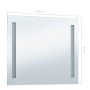 vidaXL Badezimmer-Wandspiegel mit LEDs 100x60 cm 144707_7