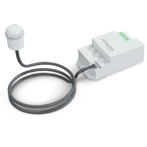 Oktaplex Jana 360° Einbau Bewegungssensor, weiß, mit 50cm Kabel.