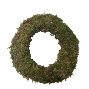 Mica Decorations Kranz, Ø 20cm, grün. Bastelkranz für Deko, Girlanden und saisonale Arrangements.