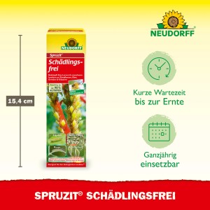 Neudorff Spruzit Schädlingsfrei 100ml: Spritzmittel gegen Blattläuse und andere Schädlinge im Garten.