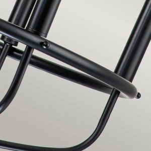 Licht-Erlebnisse Kronleuchter Schwarz Metall Ø 73 cm Rund 6-Flammig E14