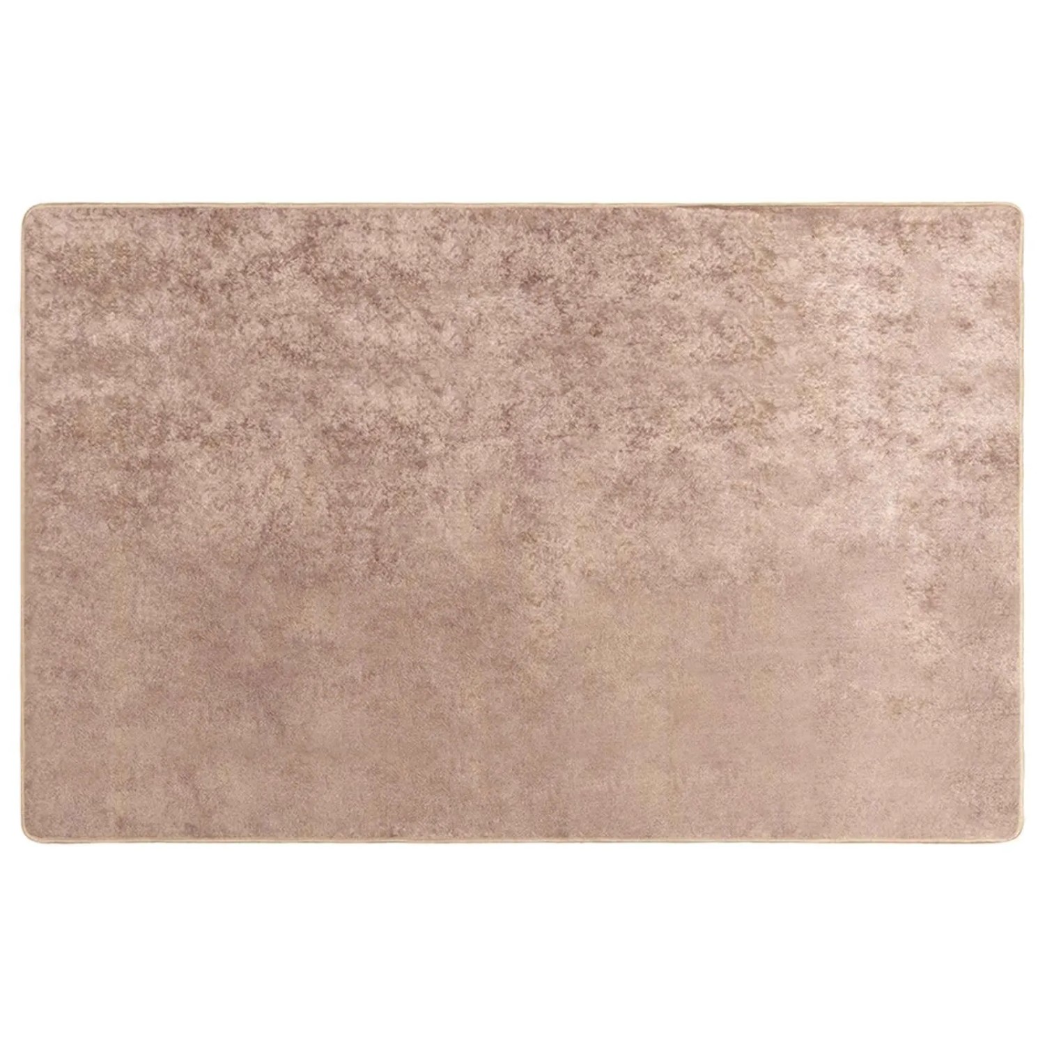 vidaXL Teppichläufer MARSA Sand 120 x 170 cm Polyester und PVC 42023126