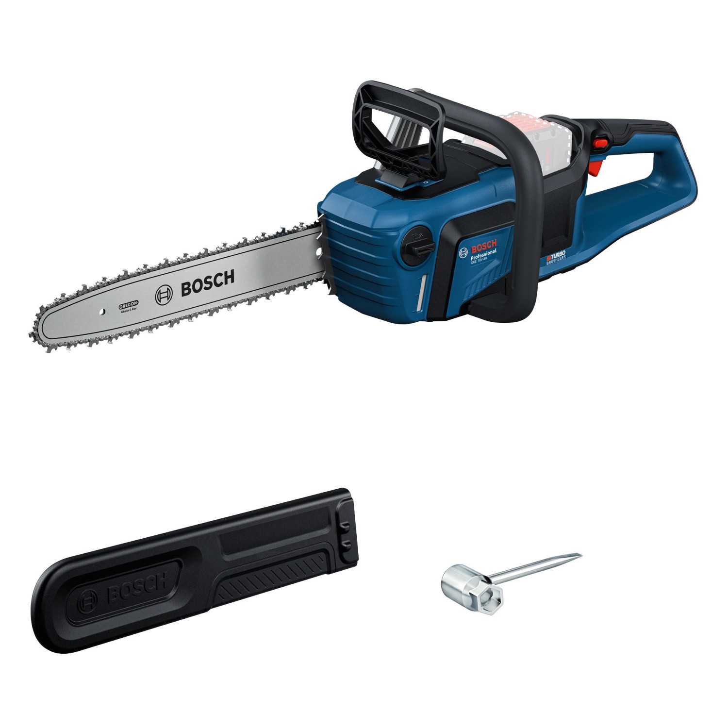 Bosch Professional Akku-Kettensäge GKE 18V-40 Solo günstig online kaufen