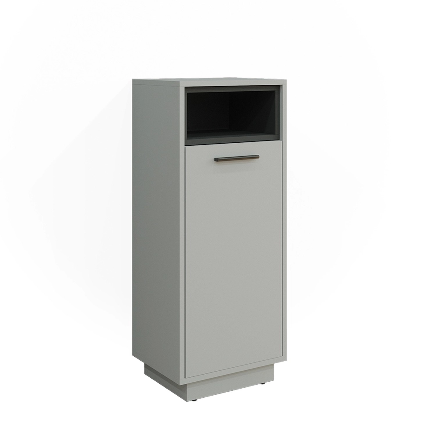 Vicco Midischrank Beatrice Grau/Grau 38 x 93 cm