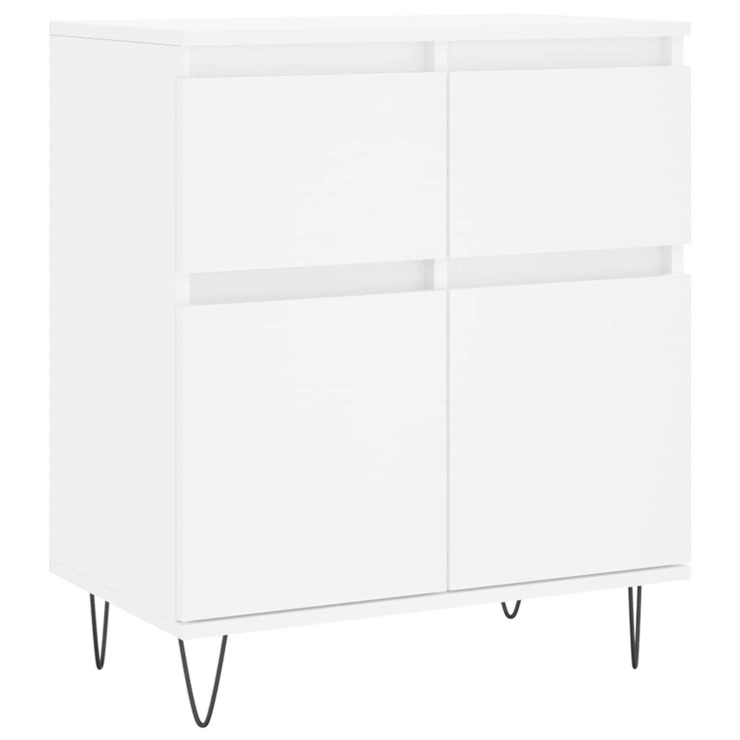 vidaXL Sideboard Weiß 60x35x70 cm Holzwerkstoff 831116 günstig online kaufen