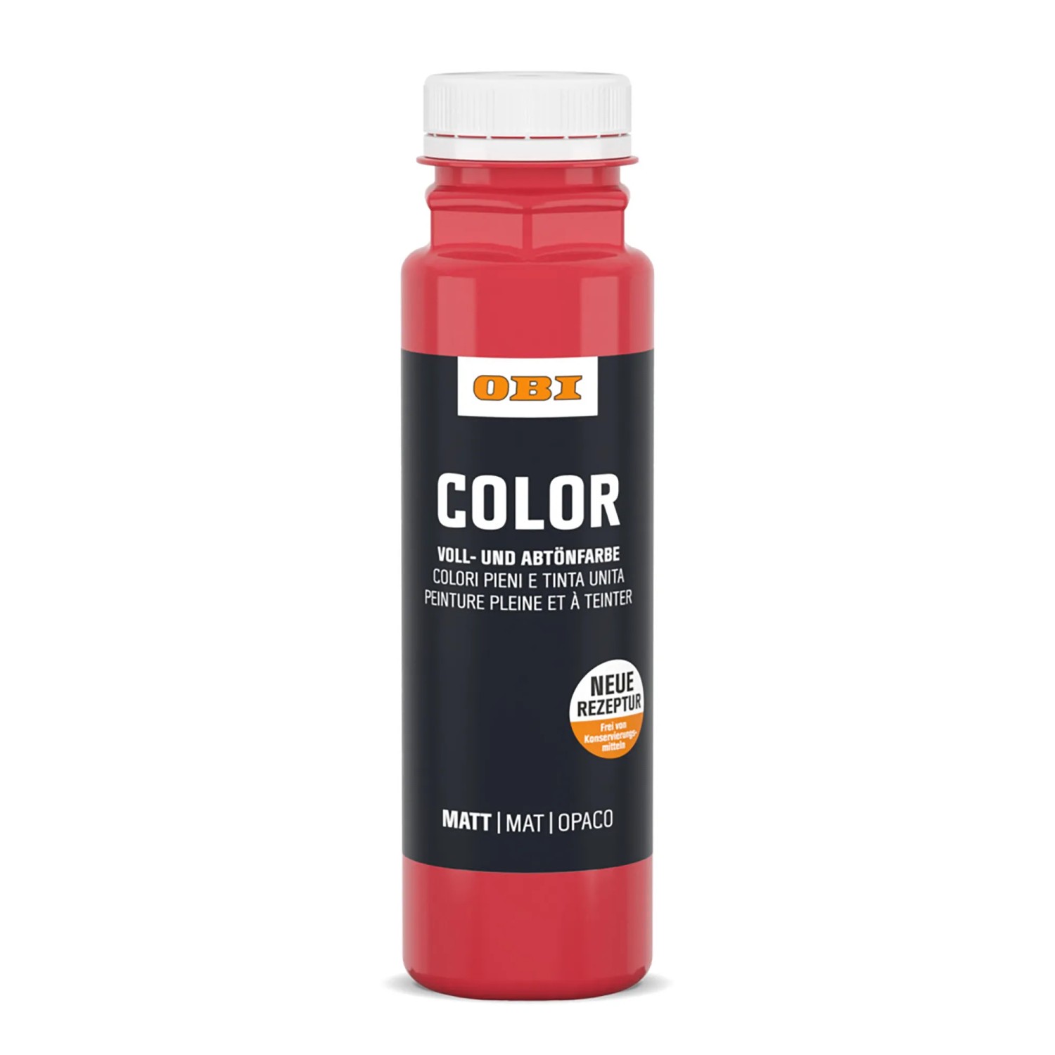 OBI Color Voll- und Abtönfarbe 250 ml Rot