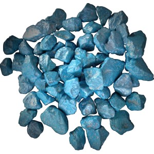 Colomi Orchideengranulat, blau, 1 Liter. Mineralisches Substrat für Zimmerorchideen.