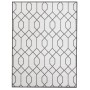 Primaflor In- & Outdoorteppich Reverso Geo River Grau, 160x220cm, mit geometrischem Muster.