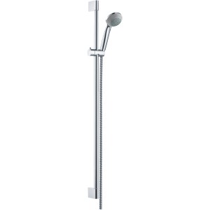 Hansgrohe Crometta 85 Vario Brauseset mit Brausestange und Schlauch, Chrom.