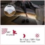 Paulmann LED-Strip Night Comfort Set unter Bett mit Sensor für Nachtlicht.