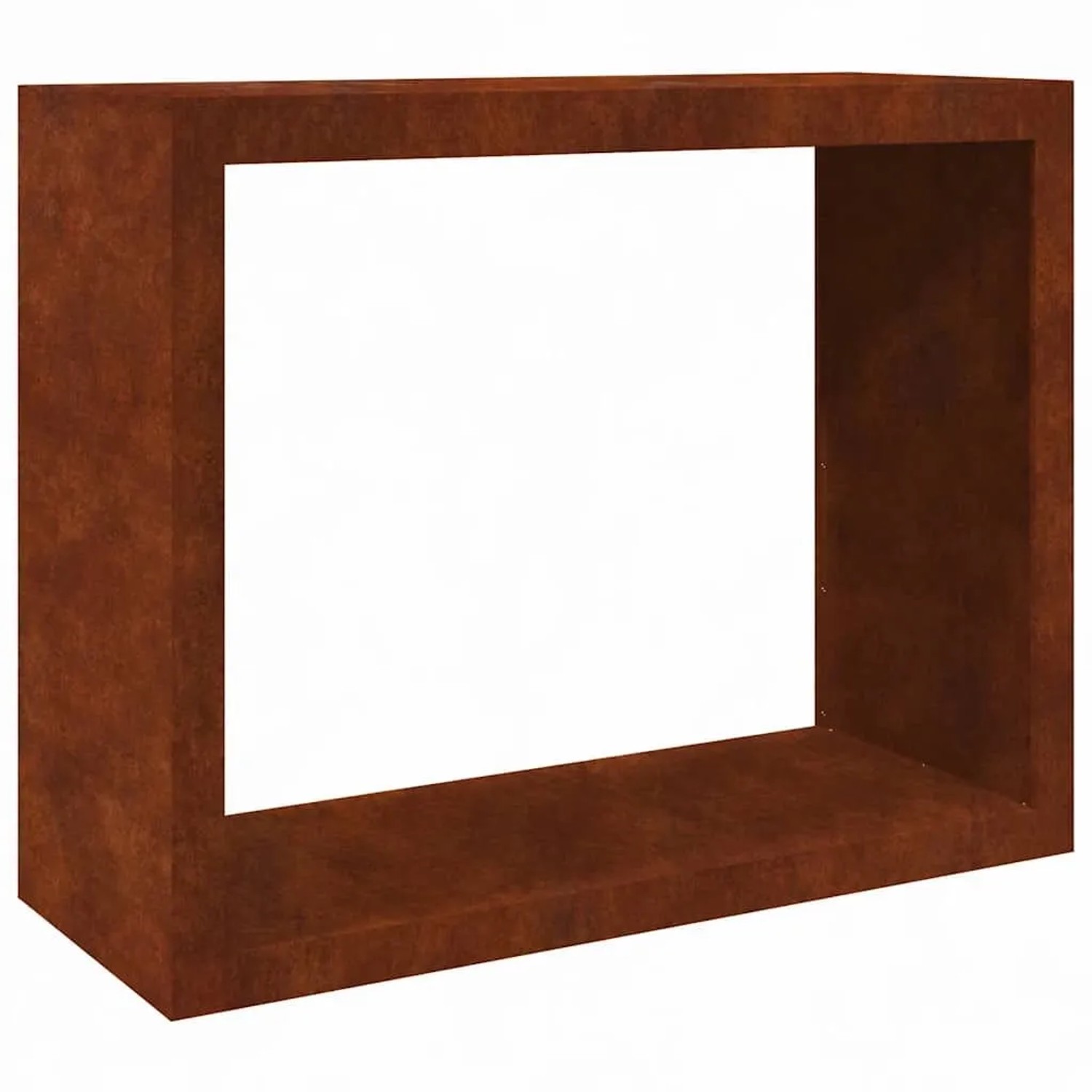 vidaXL Brennholzregal 100x40x80 cm Wetterfester Stahl 850981
