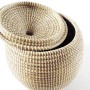 Kobolo Aufbewahrungskorb Korb aus Getrocknetem Seegras 34x32 cm_6
