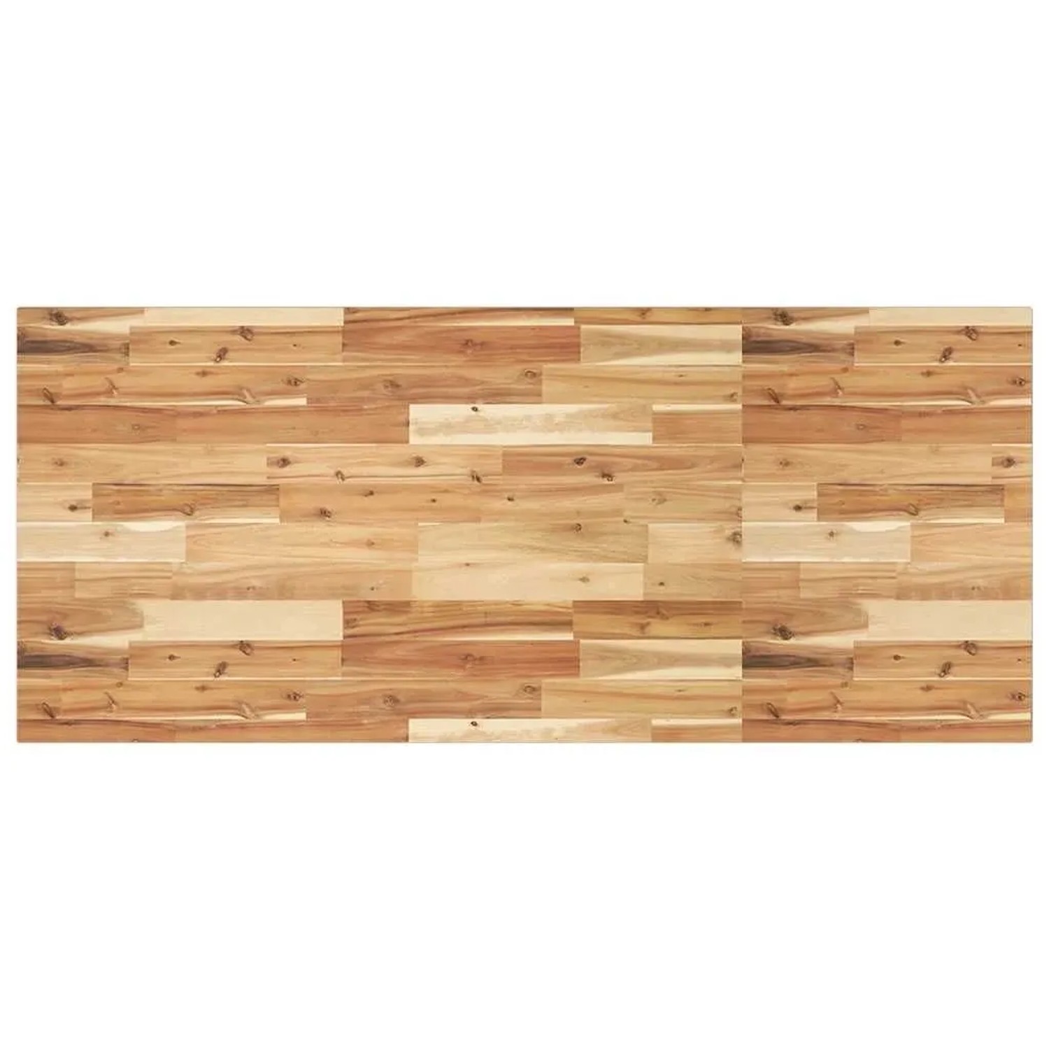 vidaXL Schreibtischplatte Ölbeschichtung 140x60x2 cm Massivholz Akazie 3279756